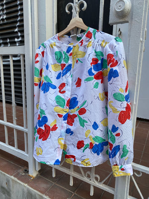 Abstract Color Jam Blouse